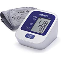 OMRON M2 Basic - Tensi&oacute;metro de brazo digital, tecnolog&iacute;a Intellisense para dar lecturas de presi&oacute;n arterial r&aacute;pidas, c&oacute;modas y precisas