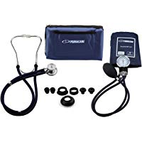 Primacare Medical Supplies DS-9181 - Kit profesional de medici&oacute;n de tensi&oacute;n arterial (con estetoscopio Sprague-Rappaport)