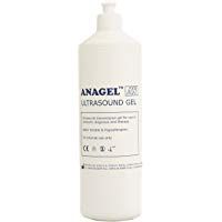 Anagel - Gel conductor de ultrasonidos para monitor fetal Doppler (1 L)