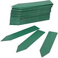 100 Pcs Palo Largo En Las Etiquetas De Estaca Etiquetas De Semillas De Plantas De Vivero De Jardin De Plastico - Verde