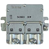 Televes 5451 REPARTIDOR EMC 1E 3S 543603, Acero inoxidable