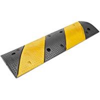 PrimeMatik - Pasacables de Suelo para protecci&oacute;n de Cables el&eacute;ctricos 1 v&iacute;a 99x30 cm y Reductor de Velocidad