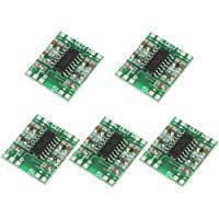 M&oacute;dulo de amplificador de potencia de audio 2.5V-5.5V 3W + 3W Tipo D PAM8403 Amplificador de audio digital M&oacute;dulo de amplificador de potencia S&uacute;per peque&ntilde;o 5 pcs