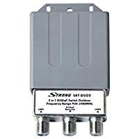 Strong interruptor{2} DiSEqC/2 x{1} 1 2 x 1 x salida de entrada