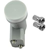 Tecatel Illusion Twin - LNB con 2 Salidas universales, Color Gris