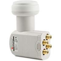 Opticum Quad LNB - LQP-04H - contactos chapados (Full HD, 3D)