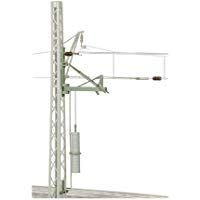 Viessmann 4174 H0 - Poste de catenaria con m&eacute;nsulas [Importado de Alemania]