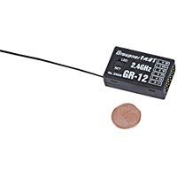Graupner receptor GR-12 HoTT 33506.LOSE 2,4 GHz suelta 6 K.