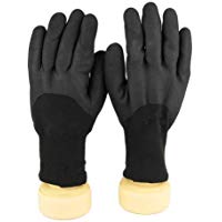 Guantes De Protecci&oacute;n A Prueba De Fr&iacute;o A -30 &deg; C Gruesos De Nitrilo De Terciopelo con Lazo De Baja Temperatura En El Congelador