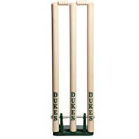 Dukes Cricket Sports Accessories Free Standing Spring Return Stumps Wickets M by Dukes