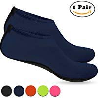 Nlife Barefoot Water Shoes Aqua Socks Arena Socks for Beach Surf Pool Swim Yoga Aerobics Barefoot Agua Guantes Aqua Calcetines Calcetines Arena para Beach Surf Pool Swim Yoga Aerobic (1&nbsp;pair, M&nbsp;&ndash;&nbsp;XXXL)
