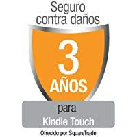 Seguro contra da&ntilde;os de SquareTrade para Kindle Touch, para clientes residentes en Espa&ntilde;a