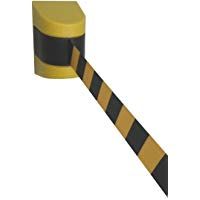 Caja de cinta de cierre Pro&sup2;Tect TBM-90-Y, fijaci&oacute;n magn&eacute;tica, extensor: 8,7 m, amarillo