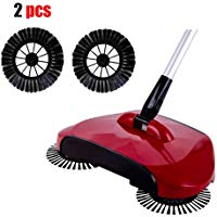 bescita 2pcs nuevo Uso Dom&eacute;stico Colecci&oacute;n Magic manual Telescopic suelo polvo Barredora&nbsp;&ndash;&nbsp;Cepillo lateral