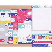 Lindo juego de papel de carta graciosa oveja colores lunares de Q-Lia Jap&oacute;n