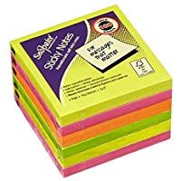 Karteczki samoprzylepne Snopake 76x76 neon 6x100 sztuk