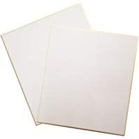 Jap&oacute;n Art shikishi Junta Juego de dos 9,5&nbsp;x 10,75&nbsp;"Gold Bordered para caligraf&iacute;a o arte japon&eacute;s (2&nbsp;unidades)