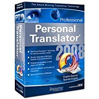 Personal Translator 2008 Professional English - Spanish