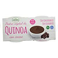 Golden Organic Postre Vegetal Crema de Quinoa con Cacao - Paquete de 12 x 240 gr - Total: 2880 gr