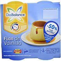 DiaBalance Flan Vainilla - 6 Paquetes de 4 x 100 gr - Total: 2.4 kg