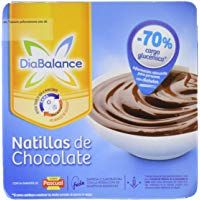 DiaBalance Natillas Chocolate - 6 Paquetes de 4 x 100 gr - Total: 2.4 kg