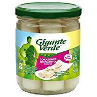 Gigante Verde - Frasco De Corazones de Palmito Enteros 415 g