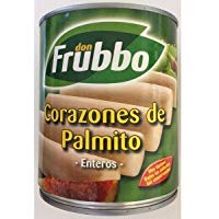 Palmito natural Frubbo lata de 1 kg.
