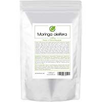 Moringa (Moringa oleifera) 1.000 gramos (1kg) en bolsita de aroma (polvo de hoja fino, secado)