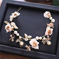Guirnalda de novia guirnalda tocado corona de flores accesorios para el cabello banda para el cabello vestido de novia accesorios