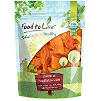 Food to Live Papaya seca Bio certificada sin az&uacute;car (Eco, Ecol&oacute;gico, sin OMG, Kosher) 453 gramos