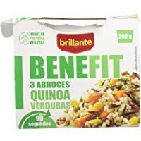BRILLANTE Benefit tres arroces, quinoa y verduras vaso 200 gr BRILLANTE Benefit tres arroces, quinoa y verduras vaso 200 gr