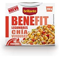 Brillante Benefit Legumbres, Ch&iacute;a, Verduras 250G - [Pack De 16] - Total 4 Kg