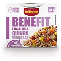 Brillante Benefit Ensalada Quinoa Verduras 200G - [Pack De 16] - Total 3200 Gr