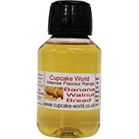Cupcake World Aromas Alimentarios Intenso Pan de Pl&aacute;tano y Nuez - 100 ml
