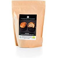 Preparado de Pan Integral Org&aacute;nico, Sin Gluten, Libre de L&aacute;cteos, Sin Harina de Trigo, Sin Conservantes, 560 g, Hornea 11 Panecillos o 2 Barras, Apto para Dietas Bajas en FODMAP, The Grass Roots Bakery