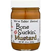Bone Suckin, Mostaza dulce - 4 de 340 gr. (Total 1360 gr.)