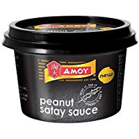 Amoy Man&iacute; Salsa Satay 120g (Paquete de 6)