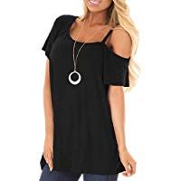 RYJShop Top de Honda para Mujer Top de Honda de Verano