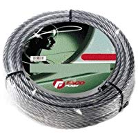 Cuerda de metal galvanizado X persianas madeja &Oslash; 2.4 mm Longitud 6 metros