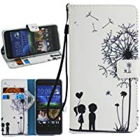Dooki - Funda para Alcatel Idol 4, soporte de piel sint&eacute;tica tipo cartera con funci&oacute;n atril y tarjetero, para Alcatel Idol 4&nbsp;con espacio para tarjetas.