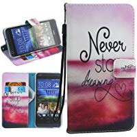 Dooki, Alcatel Idol 4&nbsp;&ndash;&nbsp;carcasa, Supporter Flip PU Cuero Funda Billetera Funda&nbsp;&ndash;&nbsp;carcasa&nbsp;&ndash;&nbsp;Funda para Alcatel OneTouch Idol 4&nbsp;con cr&eacute;dito Tarjeta tenant hendidura