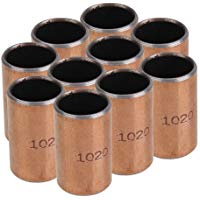 BQLZR SF-1 Manga autoportante de cojinete de cojinetes lubricantes 10 x 12 x 20mm Paquete de 10