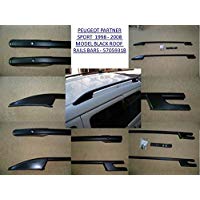 OMTEC Partner rieles de techo barras Negro para Peugeot Partner Sport 1998&nbsp;&ndash;&nbsp;2008&nbsp;5705931b