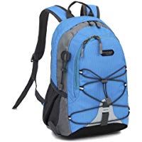 Zhuhaimei,10L Bolsos Escolares Impermeables Ni&ntilde;os Ni&ntilde;as Ni&ntilde;os Deportes al Aire Libre Senderismo Bicicleta Mochila Escalada Ciclismo Correr Mochila(Color:Azul)