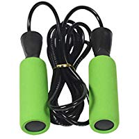 Feketeuki Mango de Esponja para Estudiantes Masculinos y Femeninos en la Prueba de rodamiento Especial para Saltar la Cuerda - Verde