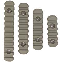 ELEMENTO DE POL&Iacute;MERO 4 piezas JUEGO CARRIL MPOE 20 mm CARRIL DE MONTAJE AUXILIARES AIRSOFT