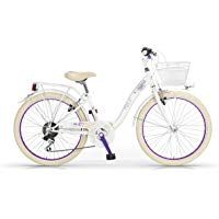 Bicicleta MBM Fleur 26 "Mujeres 6S marco de acero - incluyendo basket