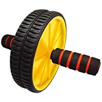 Rueda Doble Ejercitador Rodillo Abdominal Rodillera Gimnasia Muscular De Hogar Fitness