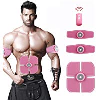 [nueva versi&oacute;n 2017] Havenfly Entrenador de m&uacute;sculos abdominales, ABS entrenamiento, cintur&oacute;n tonificante inal&aacute;mbrico, ejercicios musculares para abdomen/brazo/pierna entrenamiento Smart Muscle entrenador port&aacute;til en el hogar/ la oficina, equipo de entrenamiento, soporte para mujeres