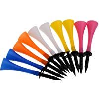 MagiDeal 10pcs Tees de Golf de Goma Altura 83mm Entrena para Golfista Accesorios de Deportes